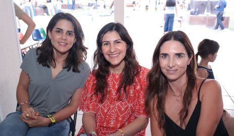  Paola Hernández, Sofía Hastings y Marina Jourdain.