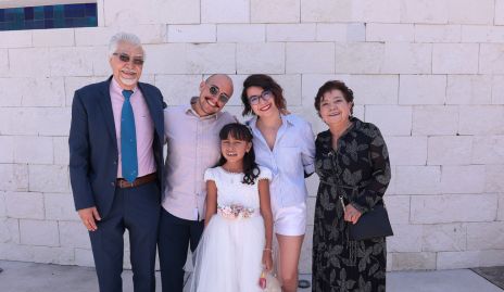  Jesús Huerta, Mario Moreno, Victoria Benítez, Araceli Huerta y Adriana Marfil.