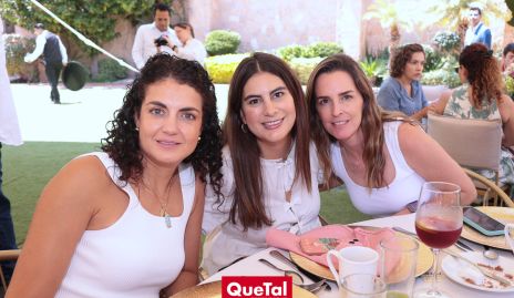  Ana Velázquez, Lu Castelo y Eunice Camacho.