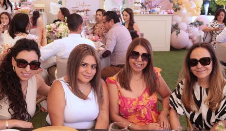  Claudia Martínez, Estibaliz Rodríguez, Sanjuana Jaramillo y Vianney Díaz.