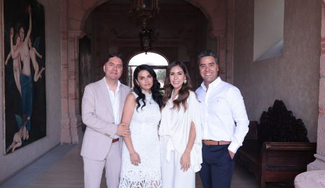  Manuel Huerta, Yanahí Landeros, Sofía Orozco y Luis Huerta.