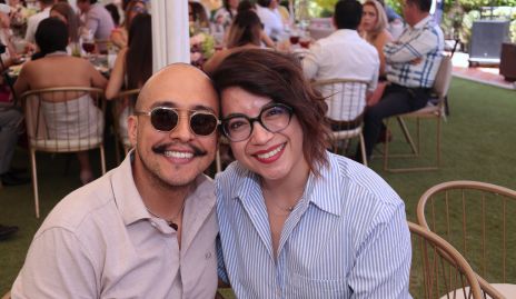  Mario Moreno y Araceli Huerta.