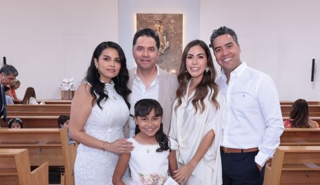  Yanahí Landeros, Manuel Huerta, Victoria Benítez, Sofía Orozco y Luis Huerta.