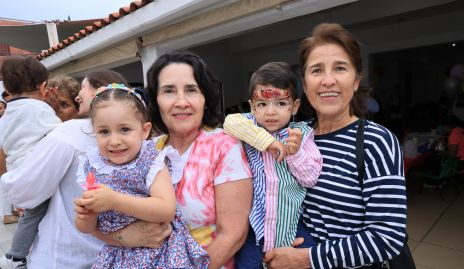  Lula Martínez, Lula López, Eduardo Martínez y Verónica Rangel.