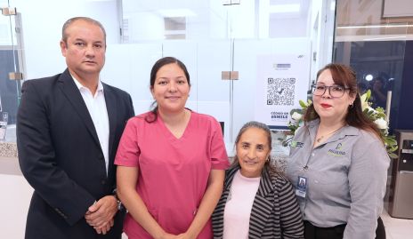  Andrés Mares, Vanessa Alejandri, Leticia Rivera y Carolina Carmes.