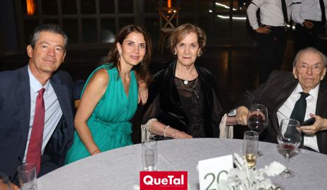  Toño Mendizábal, Rocío Nieto, Rocío Ávila y José Antonio Nieto.
