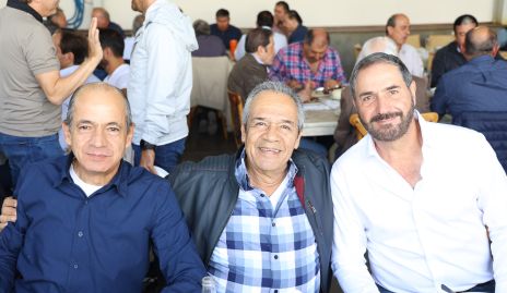  Elías Abud, Julián Abud y Luis Mahbub.