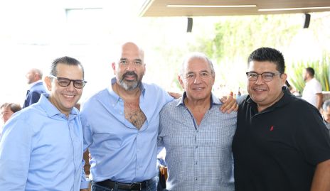  Ismael Leiva, José Assad, Tatis Abud y Mario Veliz.