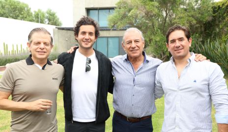  Juan Carlos, Julián Abud, Tatis Abud y Fernando Abud.