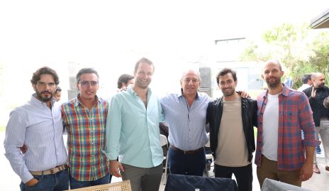  Anuar Zarur, Xavier Azcárate, Diego García, Tatis Abud, Marco Güemes y Alejandro Abud.