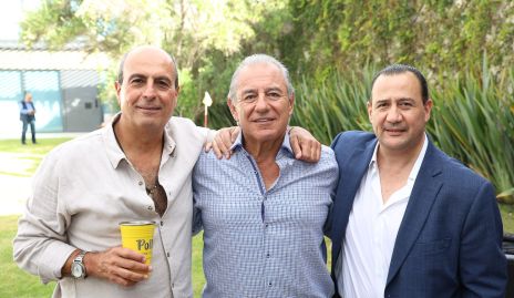  Pollo Alcalá, Tatis Abud y José Miguel Morales.