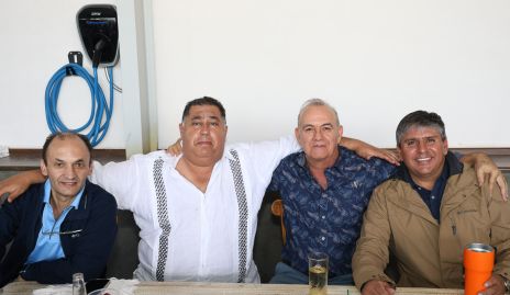  Javier Abud, Chapo Torres, Gerardo Zermeño y Ariel Reyes.