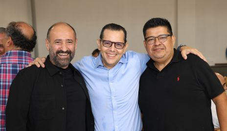  Adrián Izar, Tatis Abud, Ismael Leiva y Mario Veliz.