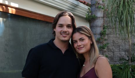  José Manuel Lozano y Fantine Abud.