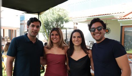  Andrés Quintero, Regina Martínez, Paty Leos y Rafa Villanueva.