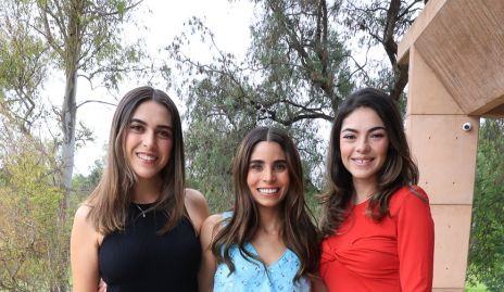  Annia Werge, Rocío de la Vega y Úrsula Werge.