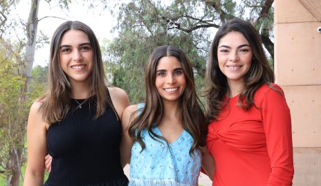  Annia Werge, Rocío de la Vega y Úrsula Werge.