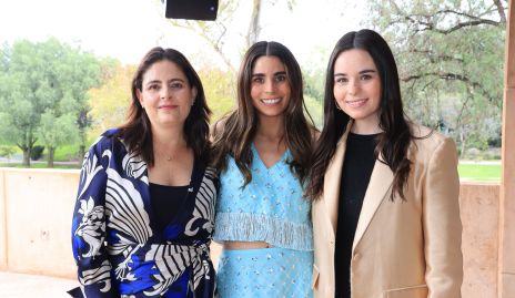  Rocío Ortuño, Rocío de la Vega y Valeria de la Vega.
