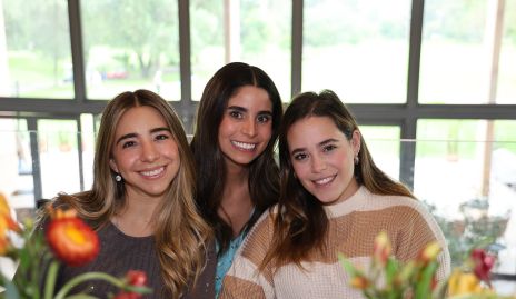  Estefanía Leija, Rocío de la Vega e Ingrid de Luna.
