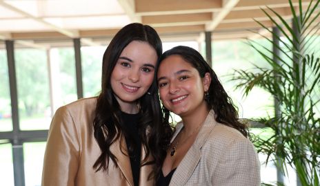  Valeria de la Vega y Natalia Arocha.