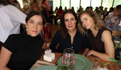  Daniela Calderón, Ana Paula Gutiérrez y Sigrid Werge.