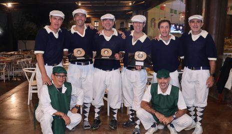  Huicho Fernández, Rafael Lebrija, Manuel González, Jaime Ernesto Hishfield, Pato Quijano, Juanca Abaroa, Checo Quibrera y Polo de la Garza.