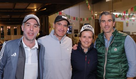  Gonzalo Benavente, Amadeo Calzada, Sofi Torres y Eduardo Vigil.