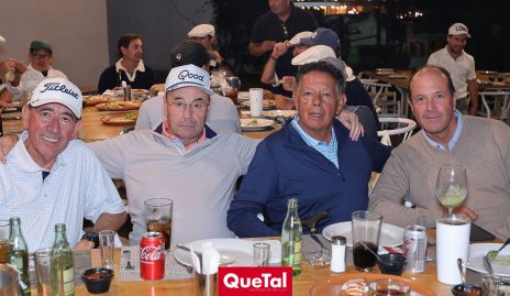  Félix Bocard, Fernando López, José Luis Meade y Oscar Gaviño.