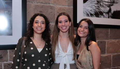  Daniela Cegarra, Jimena Padilla y Luz María Meade.