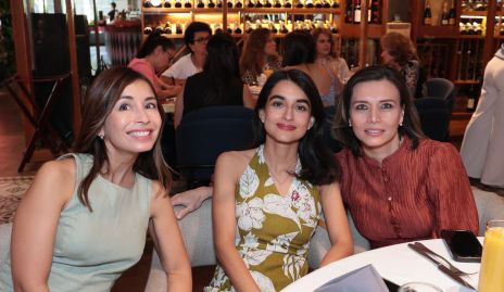  Cinthia Gastelum, Carolina Díaz y Julieta González.
