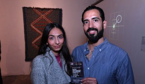  Samira Barqueé y Axel Jiménez.