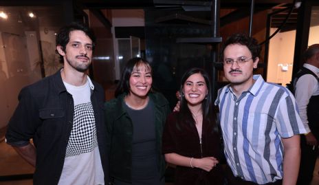  Jean Vázquez, Daniela Vázquez, Vivi Cortez y Diego Pérez.