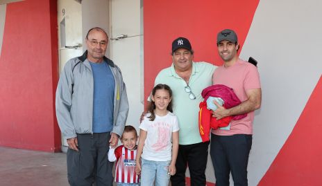  Fernando López, Fernando del Pozo, Fernando López, Begoña López y Fernando López.