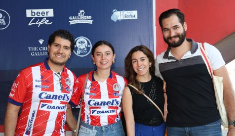  Beto Vega, María Torres, Daniela Monjarás y José Mario Zacarías.