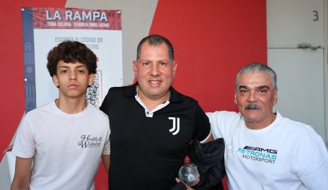  Salim Tame, Salim Tame y Miguel.