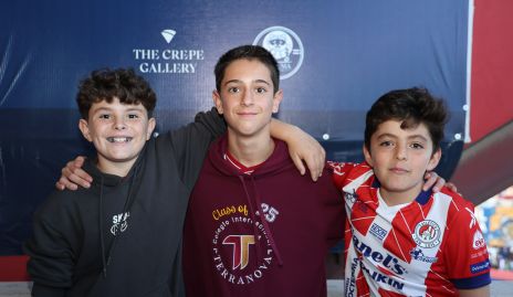  Juan Malo, Nicolás Barragán y Amir.