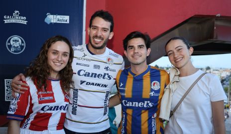  María Uría, Benjamín Martín Alba, Gustavo Medina y Montse Estrada.