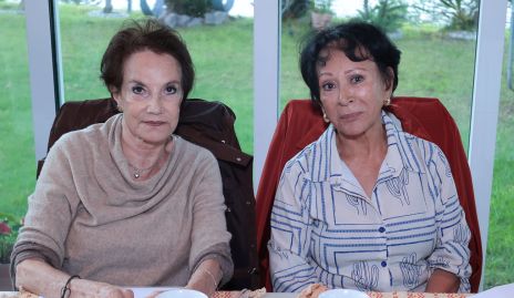  Leticia Nieto y Aída Martínez de Blanco.