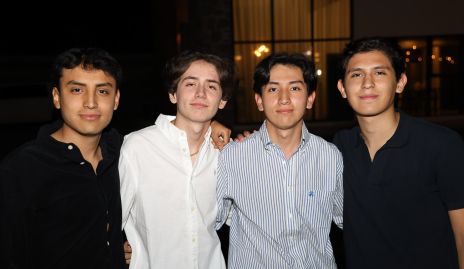  Jaime Castillo, Daniel Quintana, Luis Castillo y  Rubén Ortiz.