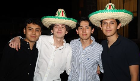  Jaime Castillo, Daniel Quintana, Luis Castillo y Rubén Ortiz.