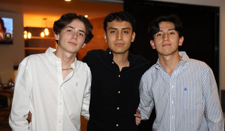  Daniel Quintana, Jaime Castillo y Luis Castillo.