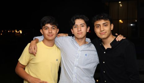  Jorge Pérez, Luis Castillo y Jaime Castillo.