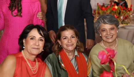  Carmen Barragán, Paula Monroy y Gabriela Portilla.