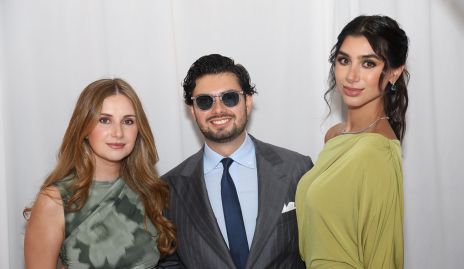  Marianne Ralph, Alejandro Peña y Alejandra Villarreal.