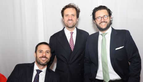  Juan Pablo Taboada, David Mimo y Enrique Felgueres.