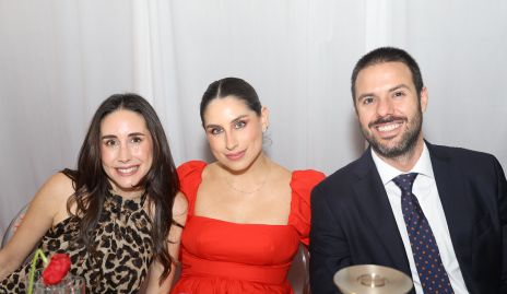  Eugenia Gutiérrez, Flavia Vuelo y Juan Pablo Taboada.