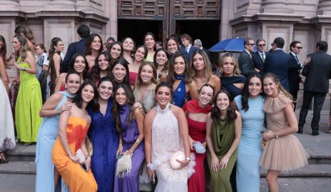  Las amigas de la novia.