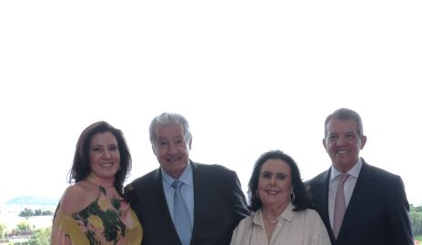  Alicia Lebrija, Rafael Lebrija, Alicia Herchilf y Manuel Rodríguez.