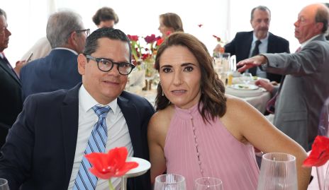  Checo Quibrera y María José Abaroa.