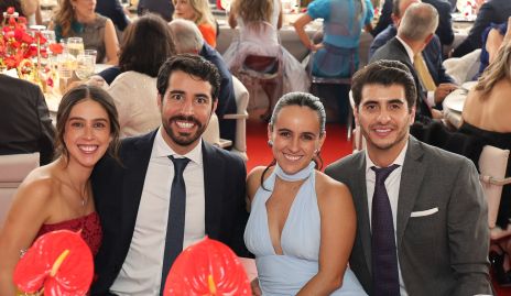  Natalia Navarro, José Manuel Lázaro, Cecilia García y Santiago Barrera.